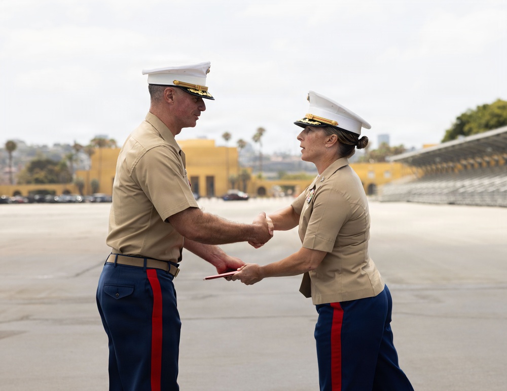 2nd Recruit Training Battalion Change of Command