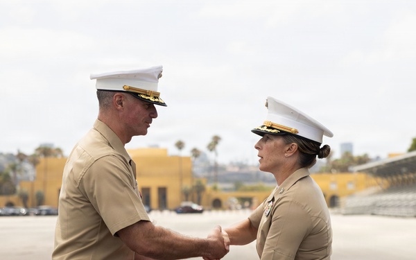 2nd Recruit Training Battalion Change of Command