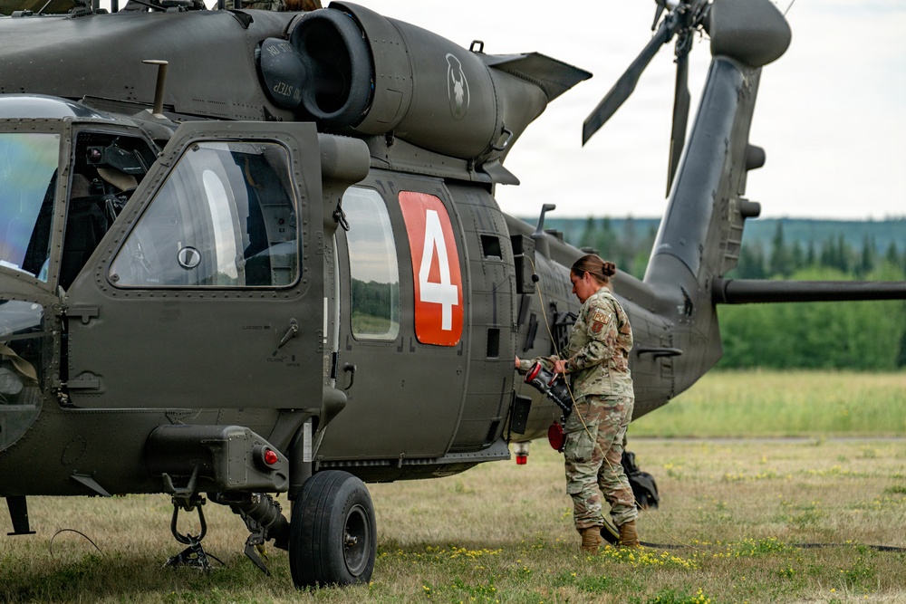 Minnesota National Guard Mobilizes Aerial Wildfire Suppression Operations at Orr Regional Airport