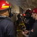 USS Rushmore Conducts Damage Control Drill