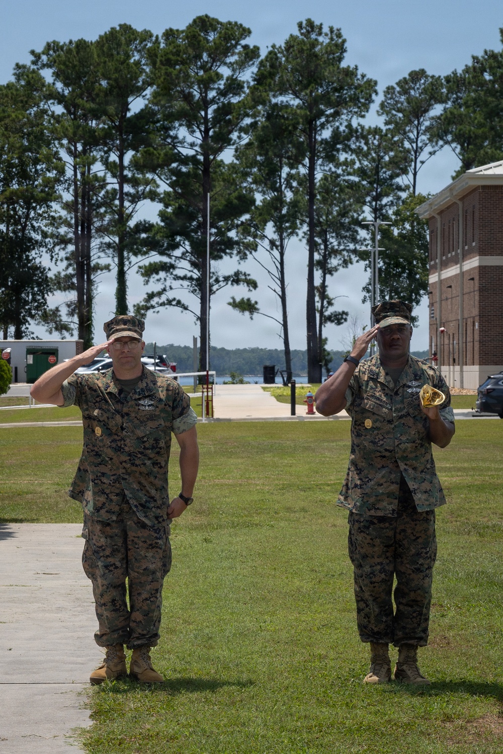 2nd MLG Command Master Chief Change of Charge Ceremony