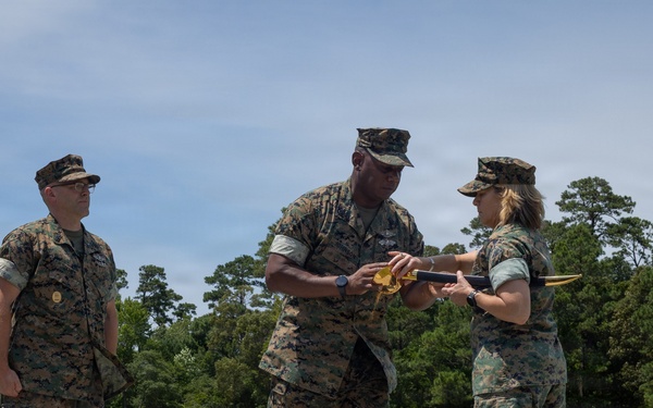 2nd MLG Command Master Chief Change of Charge Ceremony