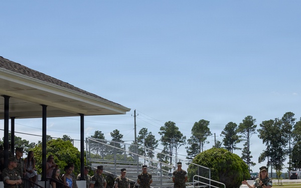 2nd MLG Command Master Chief Change of Charge Ceremony