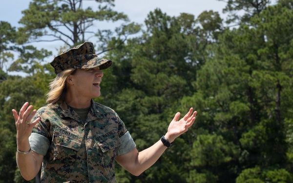 2nd MLG Command Master Chief Change of Charge Ceremony