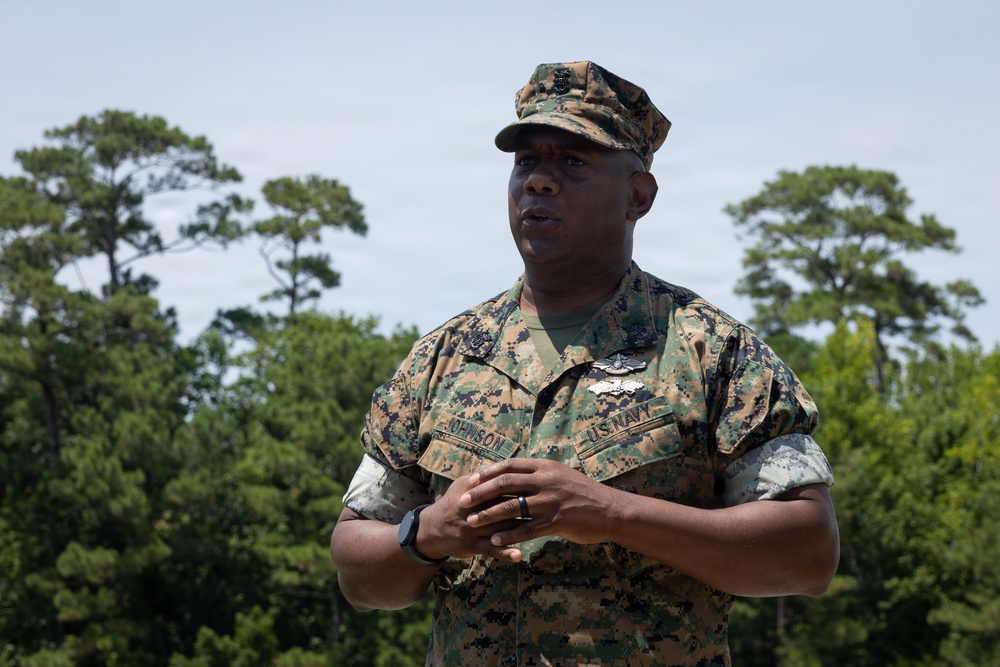 2nd MLG Command Master Chief Change of Charge Ceremony