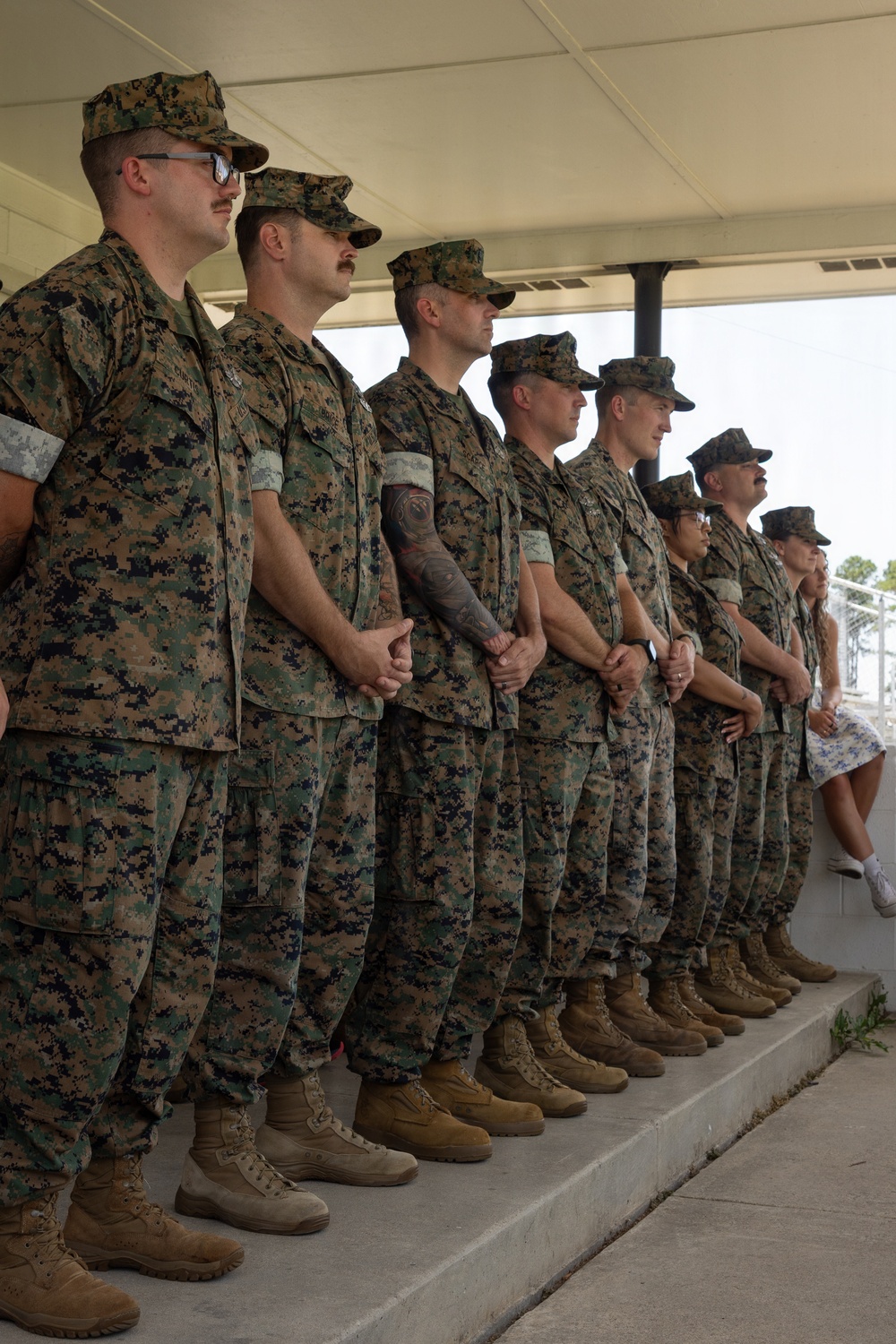 2nd MLG Command Master Chief Change of Charge Ceremony