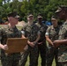 2nd MLG Command Master Chief Change of Charge Ceremony