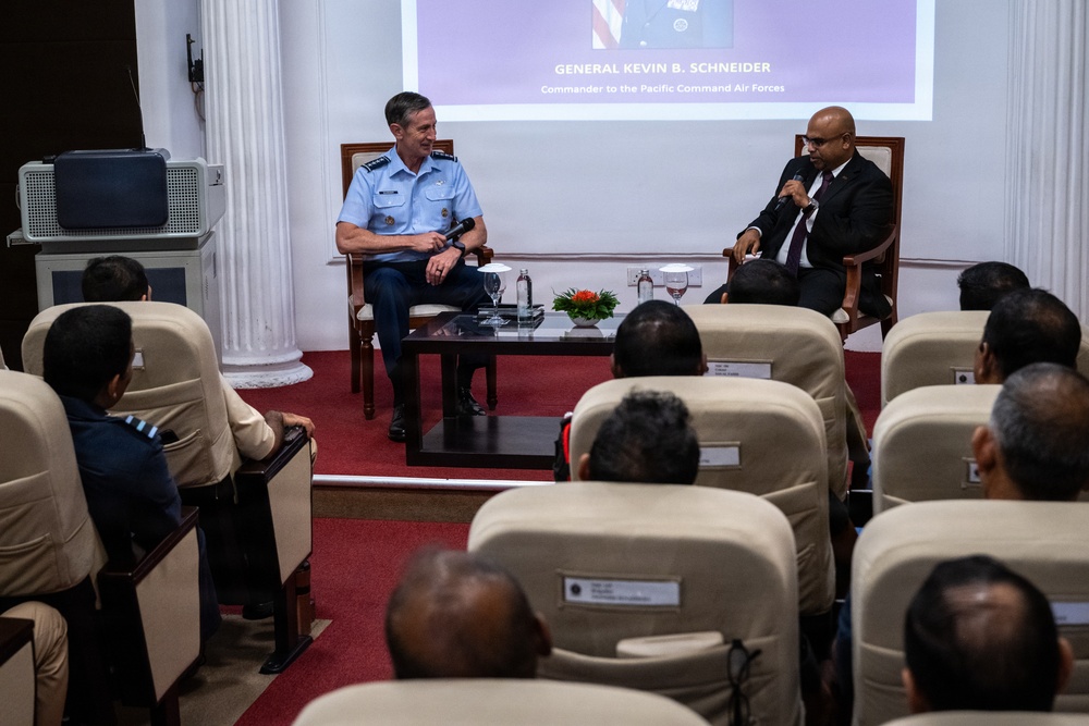 Pacific Air Forces Commander visits Sri Lanka