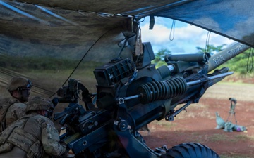 3-7 Field Artillery Conducts Live Fire Exercise at Schofield Barracks