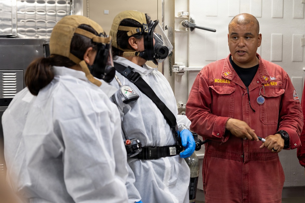 USS John Paul Jones (DDG 53) conducts routine operations while deployed