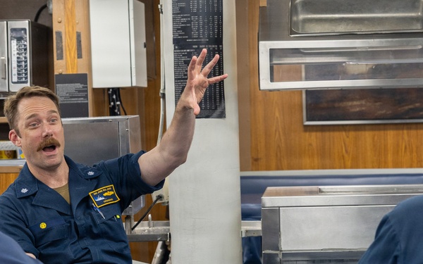 USS John Paul Jones (DDG 53) conducts routine operations while deployed