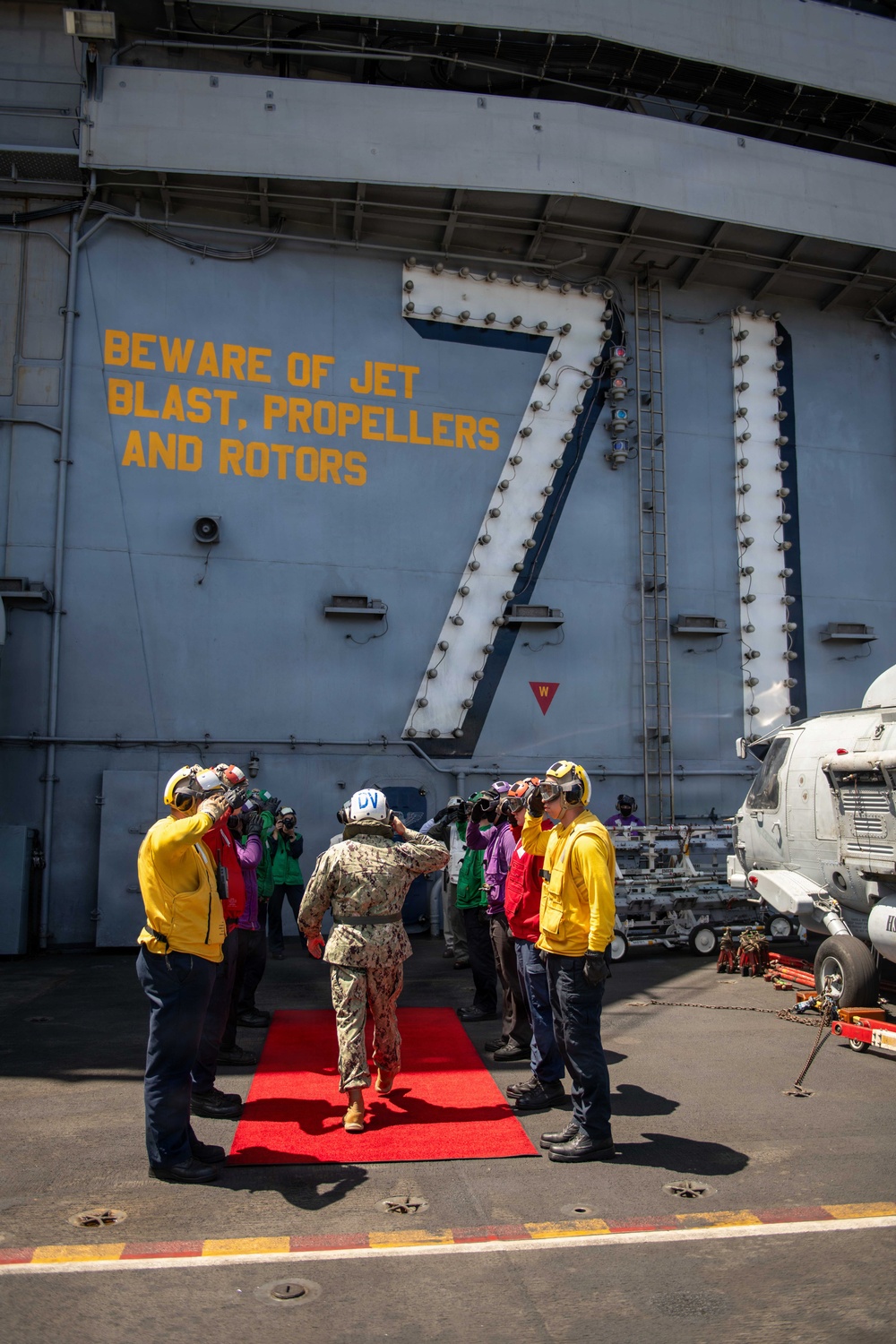 CCTF RIMPAC 26 visits USS Theodore Roosvelt (CVN 71)
