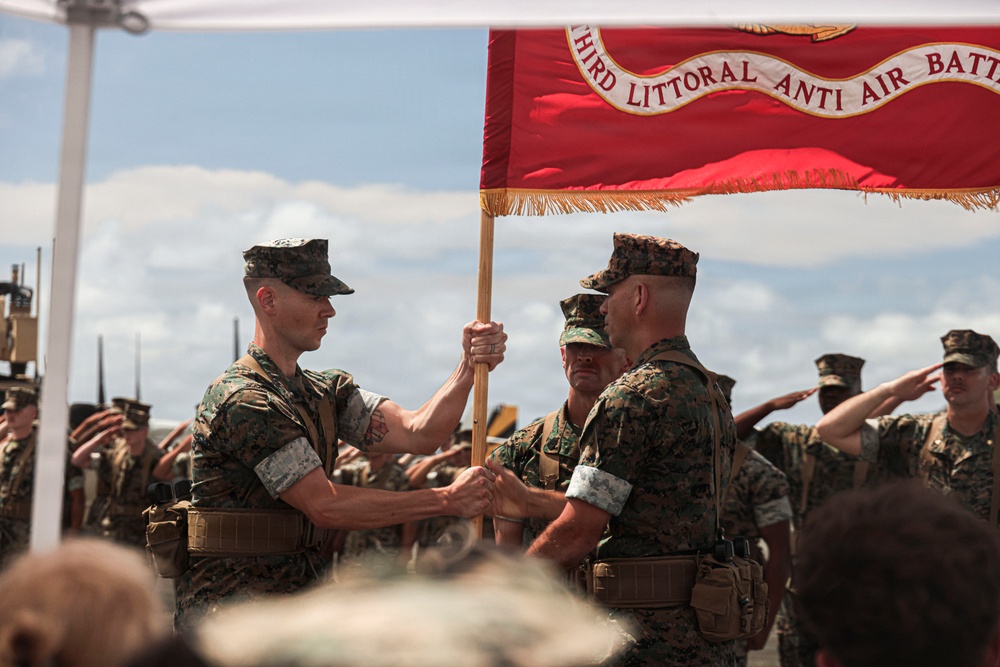 3rd LAAB Change of Command Ceremony