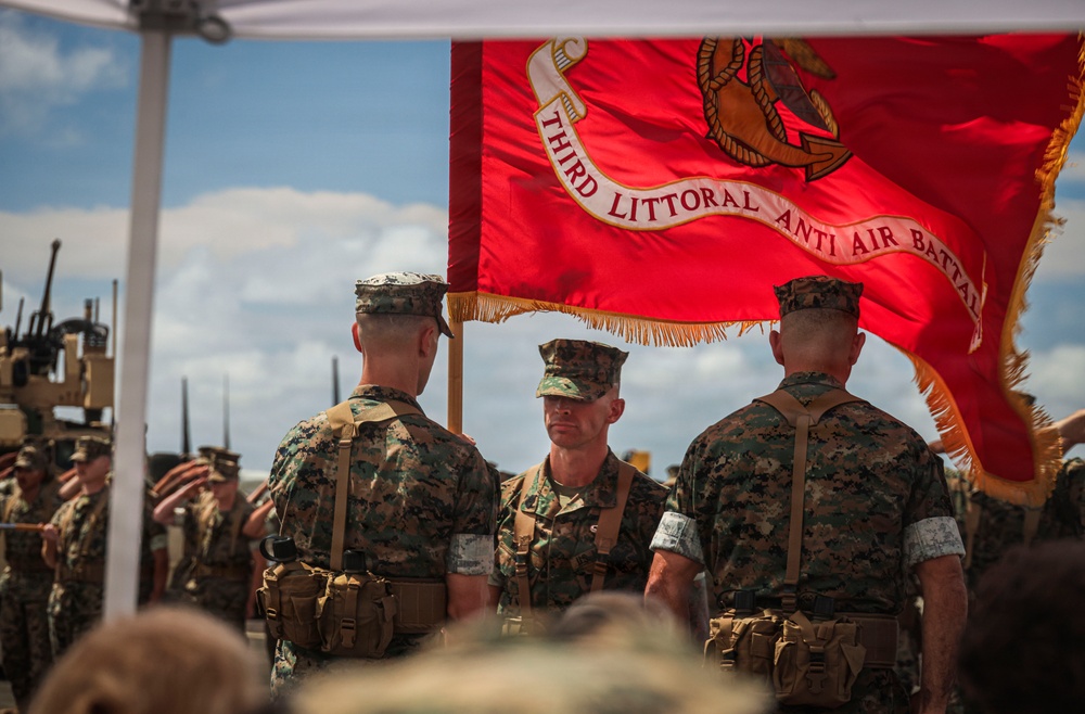 3rd LAAB Change of Command Ceremony