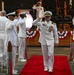 Commander, Submarine Squadron 15 holds change fo command