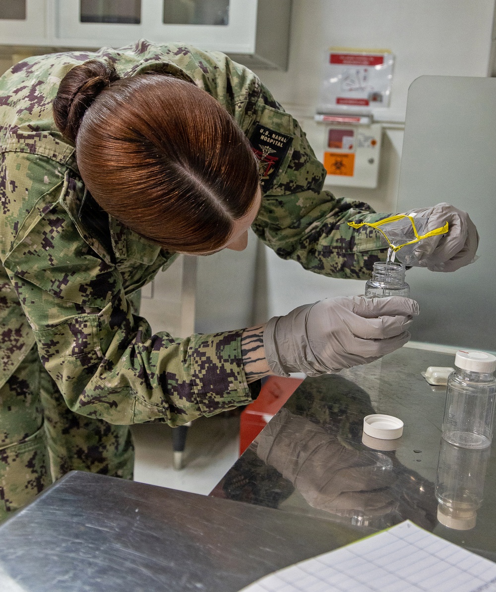 USNH Yokosuka Public Health Team Safeguards Community Water Supply
