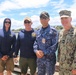 Japan Maritime Self-Defense Force Rear Adm. Kobayashi visits U.S. Navy Seabees during RIMPAC 26