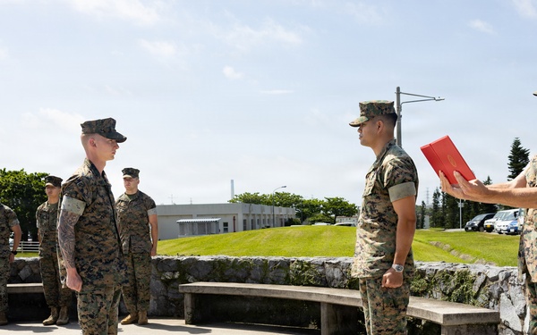 Cpl. Trump Reenlistment Ceremony