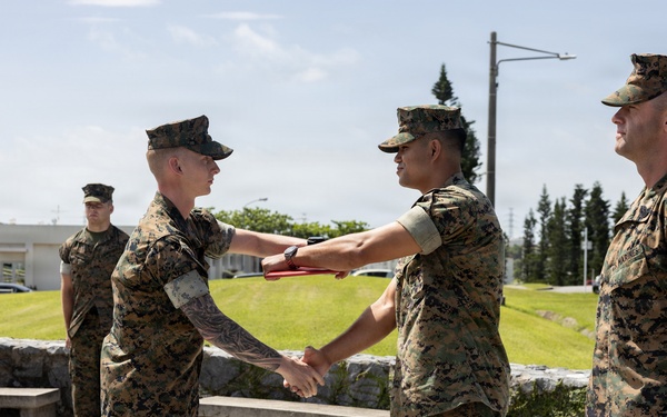 Cpl. Trump Reenlistment Ceremony