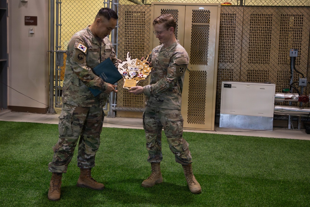 Eighth Army Headquarters Support Company welcomes new commander