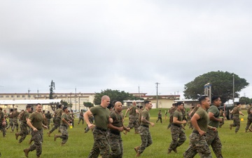 1st MAW staff noncommissioned officers participate in physical training