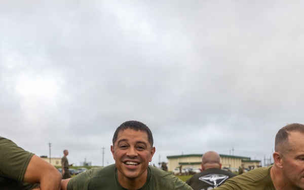 1st MAW staff noncommissioned officers participate in physical training