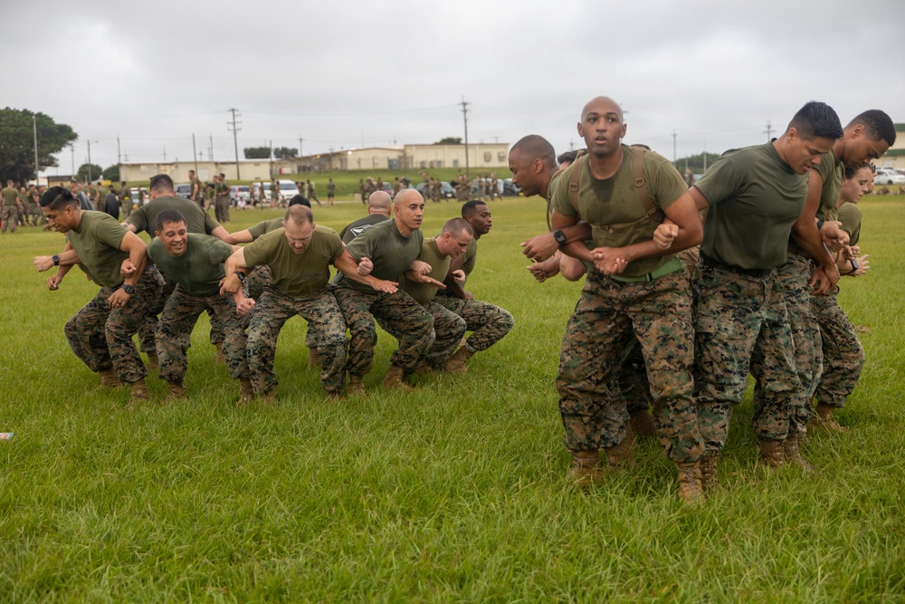 1st MAW staff noncommissioned officers participate in physical training