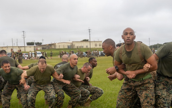 1st MAW staff noncommissioned officers participate in physical training
