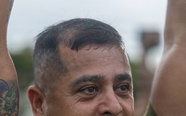 1st MAW staff noncommissioned officers participate in physical training