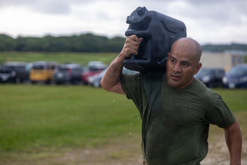1st MAW staff noncommissioned officers participate in physical training