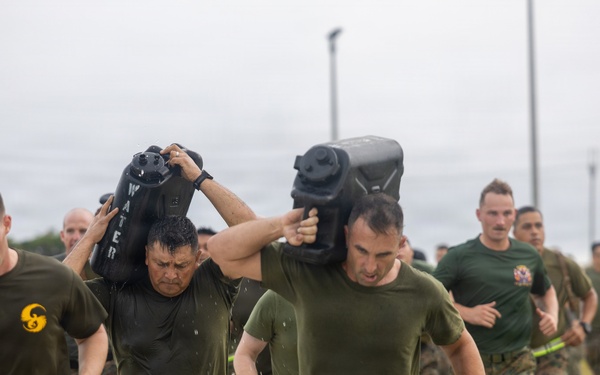 1st MAW staff noncommissioned officers participate in physical training