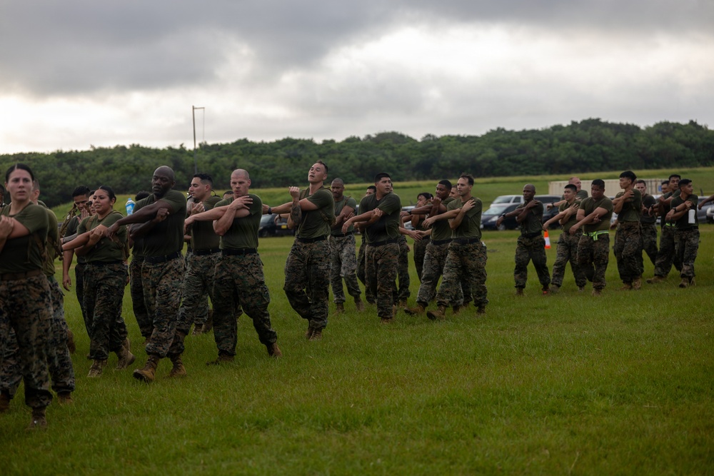 1st MAW staff noncommissioned officers participate in physical training