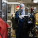 USS Mustin conducts an integrated training team drill