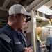 USS Mustin conducts an integrated training team drill
