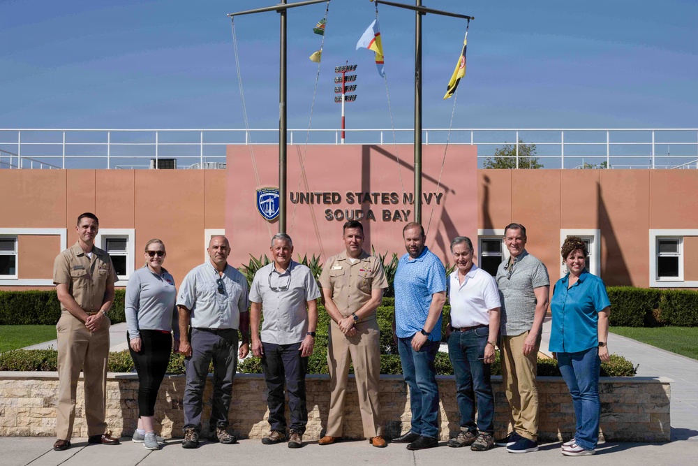 NSA Souda Bay Hosts CODEL Westerman
