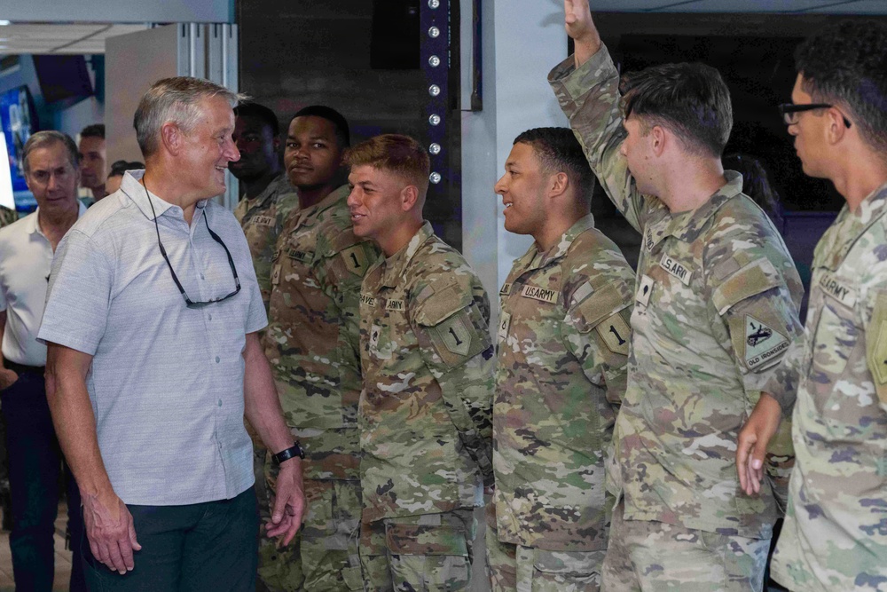 NSA Souda Bay Hosts CODEL Westerman