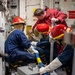 USS Mustin conducts damage control training drill