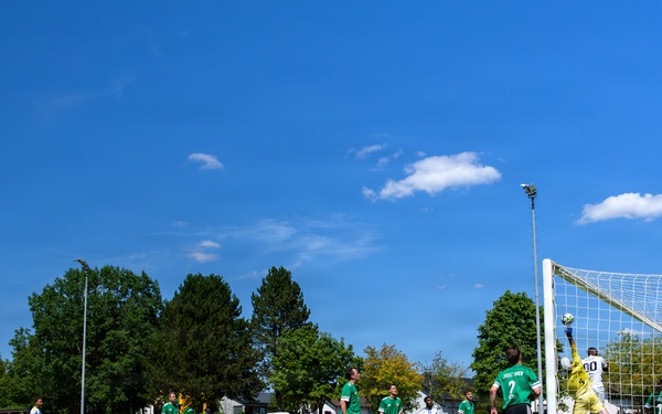 Spangdahlem Air Base takes on Rheinland-Pfalz Justice Institution in annual soccer friendly