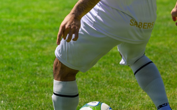Spangdahlem Air Base takes on Rheinland-Pfalz Justice Institution in annual soccer friendly