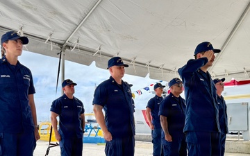 New commanding officer at helm of USCGC Myrtle Hazard