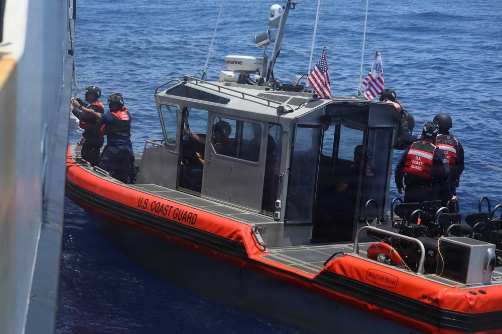 Philippine Coast Guard conducts security operations exercise with U.S. Coast Guard and Mexican Navy during RIMPAC 2026