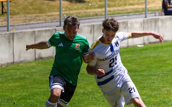 Spangdahlem Air Base takes on Rheinland-Pfalz Justice Institution in annual soccer friendly