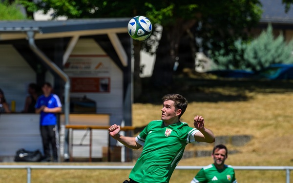 Spangdahlem Air Base takes on Rheinland-Pfalz Justice Institution in annual soccer friendly