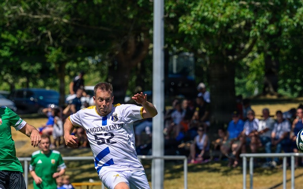 Spangdahlem Air Base takes on Rheinland-Pfalz Justice Institution in annual soccer friendly