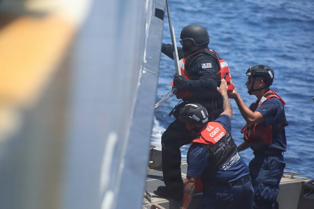 Philippine Coast Guard conducts security operations exercise with U.S. Coast Guard and Mexican Navy during RIMPAC 2026