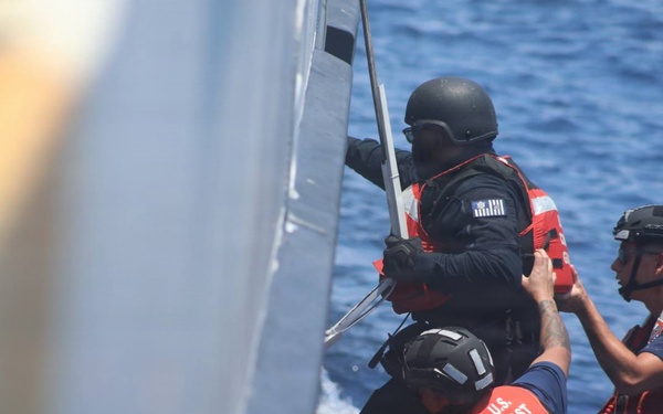 Philippine Coast Guard conducts security operations exercise with U.S. Coast Guard and Mexican Navy during RIMPAC 2026