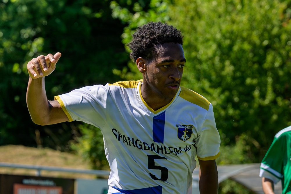Spangdahlem Air Base takes on Rheinland-Pfalz Justice Institution in annual soccer friendly