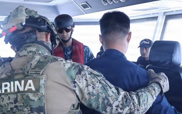 Philippine Coast Guard conducts security operations exercise with U.S. Coast Guard and Mexican Navy during RIMPAC 2026