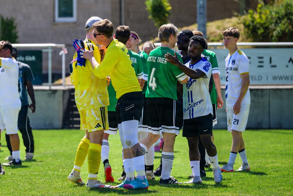 Spangdahlem Air Base takes on Rheinland-Pfalz Justice Institution in annual soccer friendly