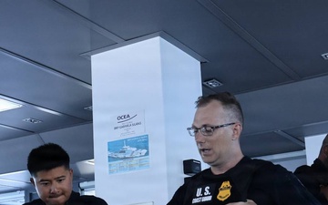 Philippine Coast Guard conducts security operations exercise with U.S. Coast Guard and Mexican Navy during RIMPAC 2026